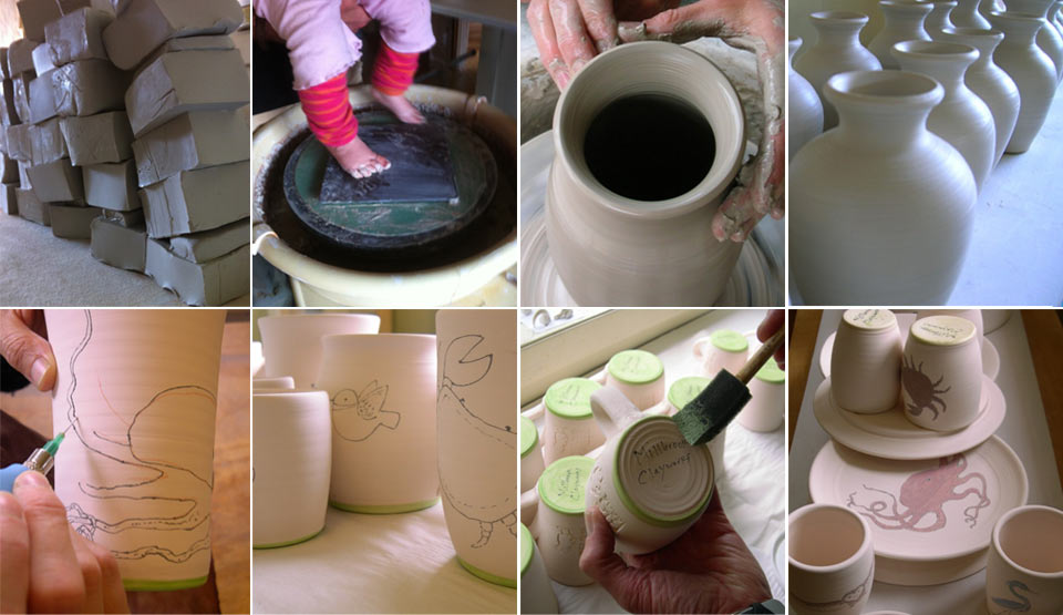 Our pottery making process